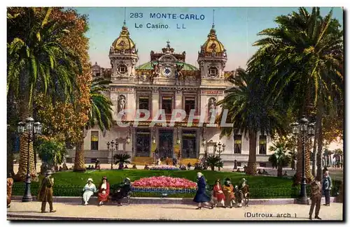 Monaco - Monte Carlo - Le Casino - Cartes postales