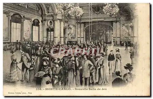 Monaco - Monte Carlo - Nouvelle Salle de Jeu - Cartes postales