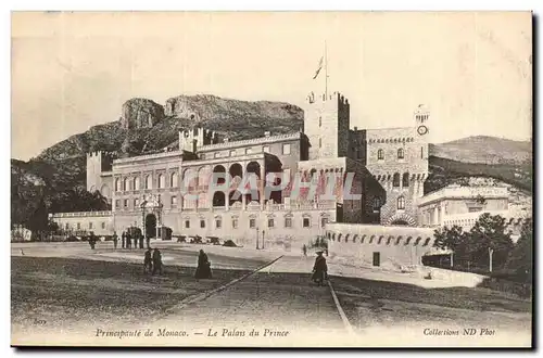 Monaco - Monte Carlo - Le Palais du Prince - Ansichtskarte AK