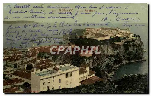 Monaco - Monte Carlo - Le Rocher - Cartes postales