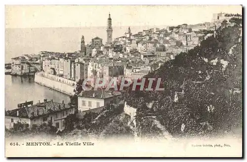 Menton - la Vieille Ville - Cartes postales