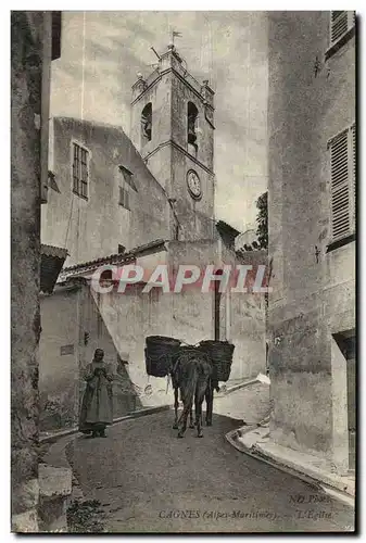 Cagnes Cartes postales L eglise