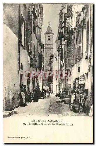 Nice Cartes postales Rue de la vieille ville