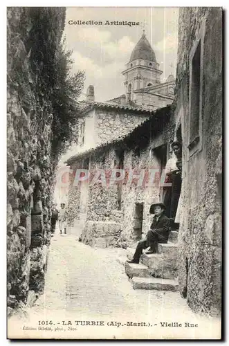 La Turbie Cartes postales Vieille rue