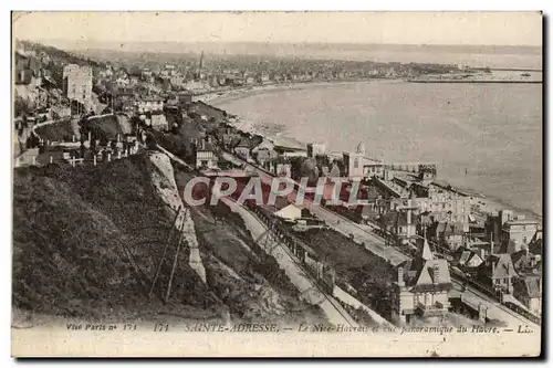 Saint Adresse Ansichtskarte AK Le Nice Havrais et vue panoramique du Havre