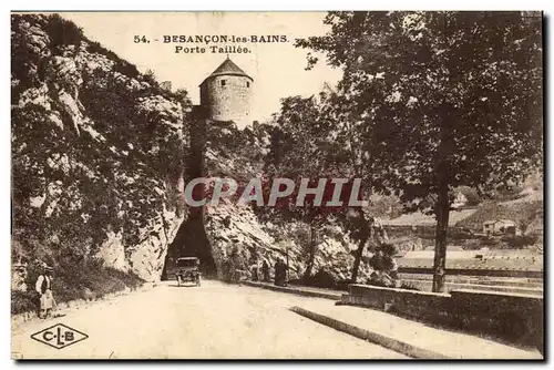 Besancon les Bains - Porte Taillee - Ansichtskarte AK