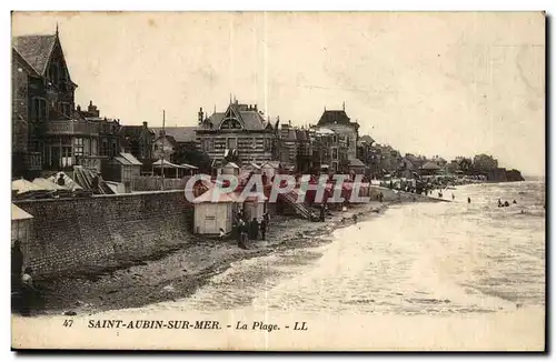 Saint Aubin sur Mer Cartes postales La plage