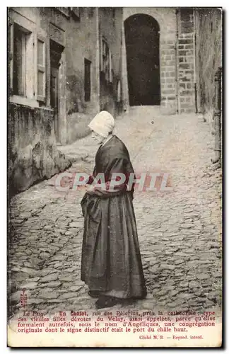 Velay - Un Chalot rue des Peletins devotes du Velay sous le nom Angeliques une congregation - Cartes postales