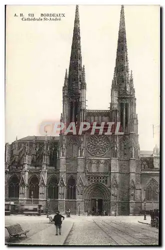 Bordeaux - Cathedrale St Andre - Cartes postales