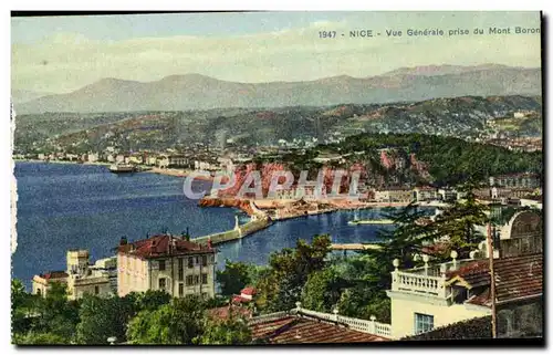 Nice Cartes postales Vue generale prise du Mont Boron