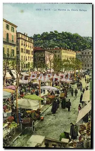 Nice Cartes postales Le marche du cours Saleya