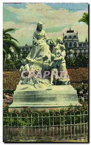 Nice Ansichtskarte AK Le monument de la reine Victoria