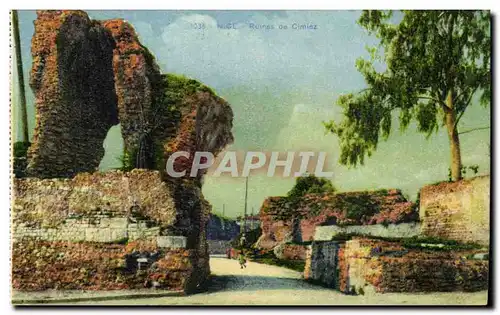 Nice Cartes postales Ruines de Cimiez