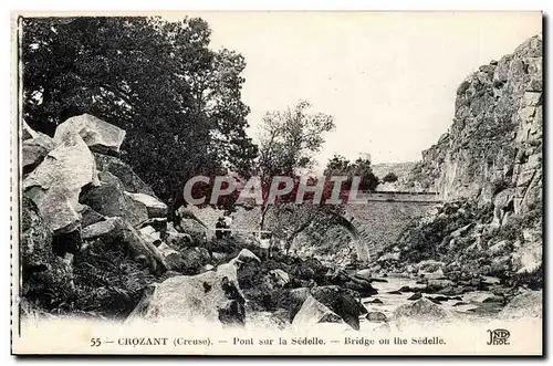 Crozant Cartes postales Pont sur la Sedelle