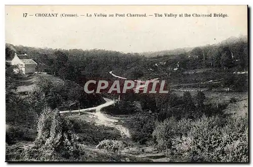 Crozant Ansichtskarte AK La vallee au pont Charraud