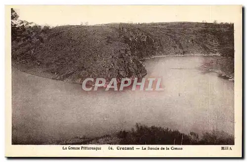 Crozant Cartes postales La boucle de la Creuse