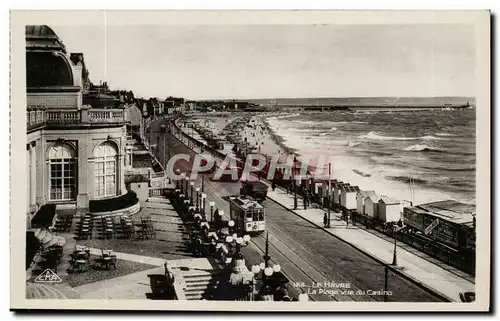 Le Havre - La Plage et t vues du Casino - tramway - Cartes postales