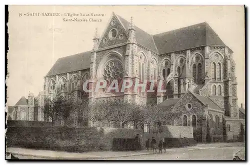 Saint Nazaire - L&#39eglise st Nazaire - church - Cartes postales