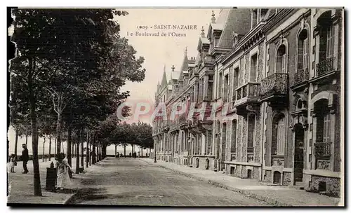 Saint Nazaire - Satint Nazer - Le Boulevard de LOcean - Ansichtskarte AK