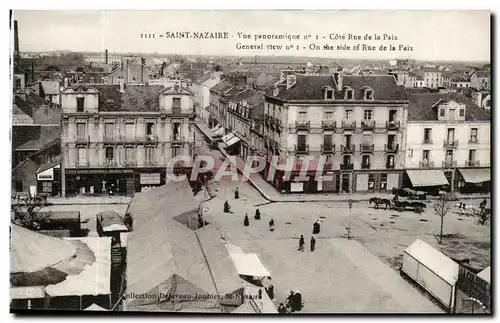 Saint Nazaire - Satint Nazer - Vue Panoramique n 1 Cote rue de la Paix - General View - Cartes postales