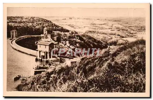 Barrage d'Eguzon - Vue sur la Vallee de la Creuse et le Pont des Piles - Cartes postales