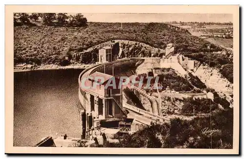 Barrage d&#39Eguzon - Chambres des Vannes - Debit par seconde de chacune 125 m3 - Cartes postales