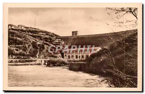 Barrage d&#39Eguzon - Vue de l&#39aval - Cartes postales