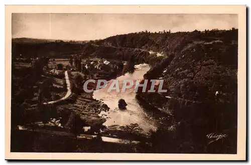 Barrage d&#39Eguzon - pres de la Roche aux Moines- Cartes postales