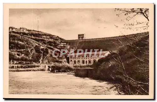 Barrage D&#39Eguzon - Vue de L&#39aval - Cartes postales