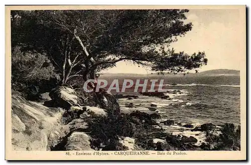 environs d&#39Hyeres Cartes postales Carqueranne Baie du Pradon