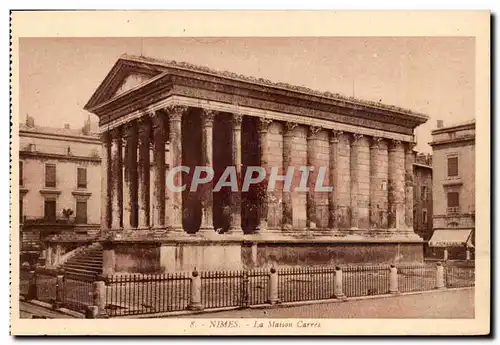 Nimes Cartes postales La maison carree