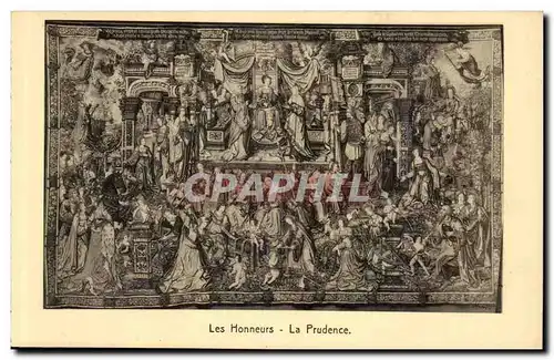 Cartes postales Les honneurs La prudence Collection palais National Madrid