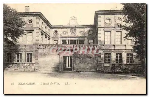Beaucaire Cartes postales L'hotel de ville