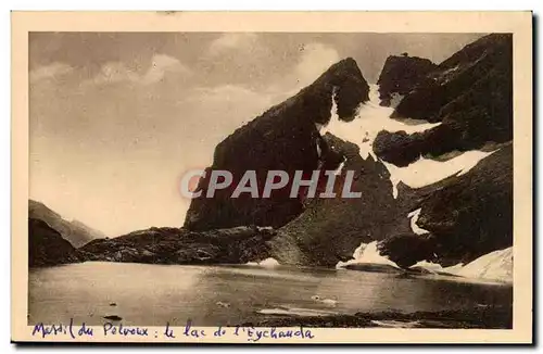 Cartes postales Massif du Pelvoux Le lac d&#39Eychauda