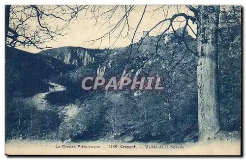 Creuse Cartes postales Crozant Vallee de la Sedelle