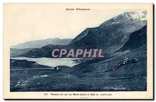 SAvoie Cartes postales Plateau et lac du Mont Cenis a 1800 m d&#39altitude