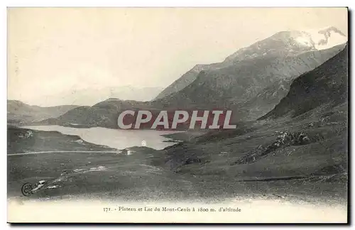 Cartes postales Plateau et la cud Mont Cenis a 1800m d&#39altitude