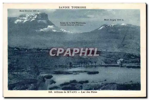 SAvoie Cartes postales Abimes de Myans Cartes postales Lac des peres