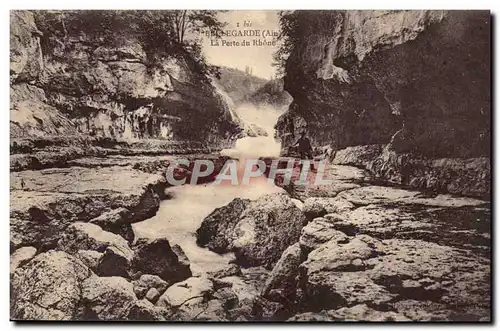 Bellegarde Cartes postales La perte du Rhone