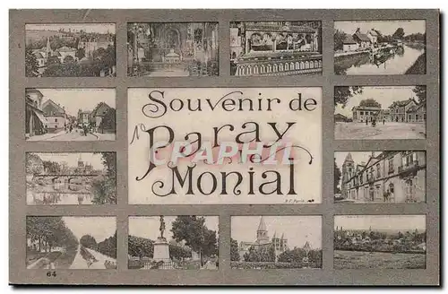 Cartes postales Souvenir de Paray le Monial