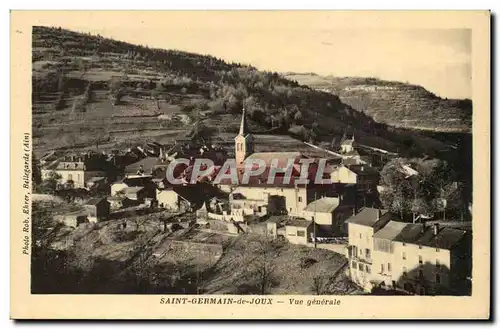 Saint Germain de Joux Ansichtskarte AK Vue generale