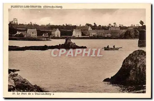 Plestin les Greves Ansichtskarte AK le port de Toul an Hery