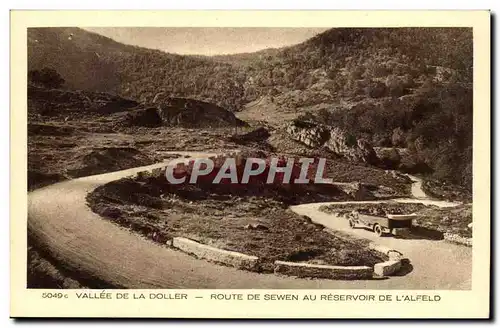 Vallee de la Doller Cartes postales Route de Sewen au reservoir de l&#39Alfeld