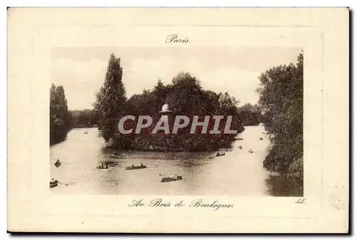 Paris Cartes postales Au bois de Boulogne