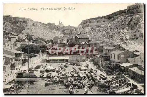 Marseille Ansichtskarte AK Vallon des Auffes (corniche)