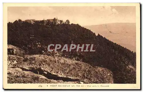 Mont Saint Odile Ansichtskarte AK Vue vers le couvent