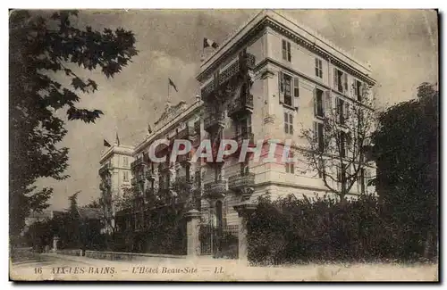 Aix les Bains Cartes postales L'hotel Beau site