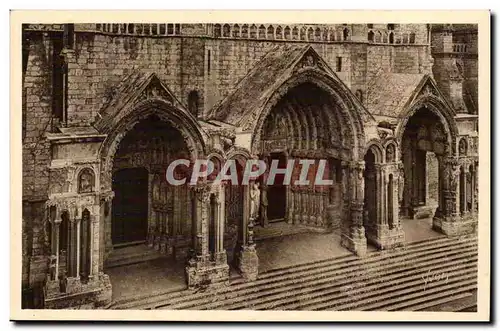 Chartres Cartes postales Le portail nord