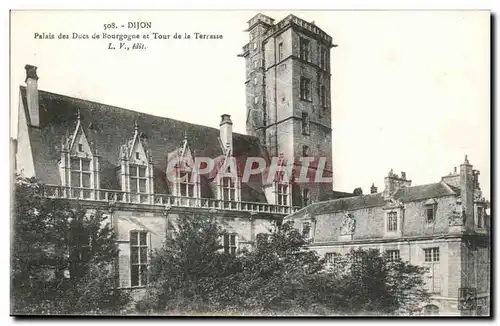 Dijon Ansichtskarte AK Palais des duc de Bourgogne et tour de la terrasse