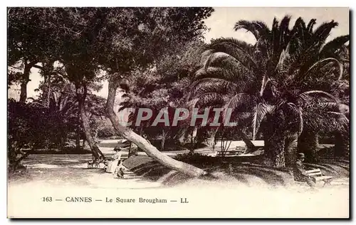 Cannes Cartes postales Le square Brougham